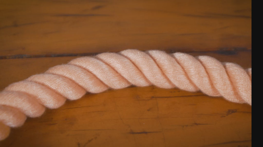 Coleira Lume Creme – 100% Algodão (com TAG Grátis)