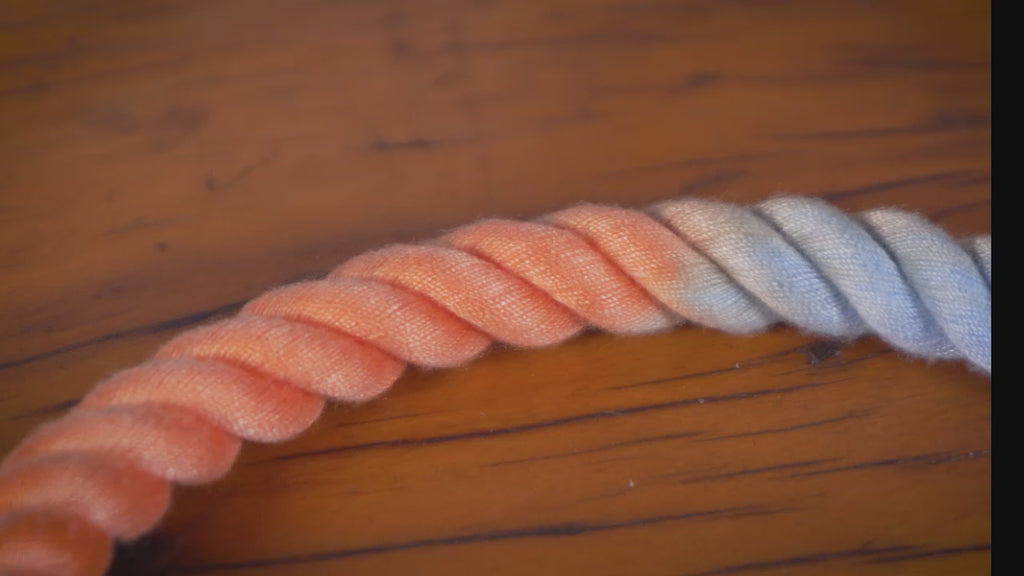 Coleira Nature Macaron – 100% Algodão (com TAG Grátis)